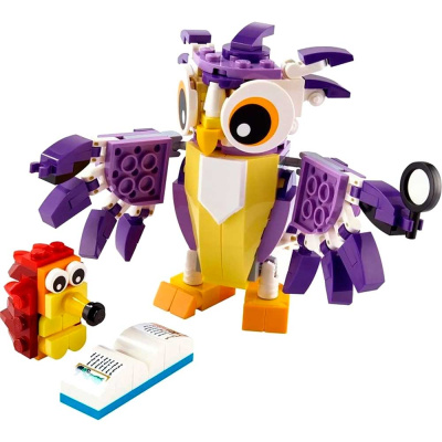 Конструктор Lego Creator 31125 Удивительные лесные обитатели 01